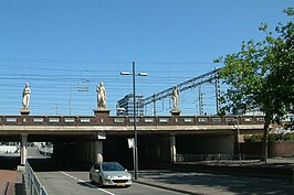 De Vestdijktunnel gezien vanaf het zuiden