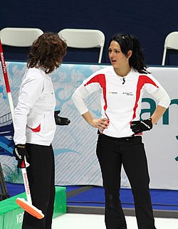 Carmen Schäfer bei den Olympischen Winterspielen 2010