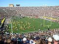 Notre Dame Stadium before the 79th edition of the Notre Dame – USC rivalry