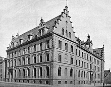 1896, Allgemeine Gewerbeschule und Gewerbemuseum Basel an der Steinenvorstadt