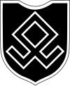 Wappen der 7. SS-Freiwilligen-Gebirgs-Division „Prinz Eugen“
