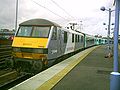 Lokomotywa typu British Rail Class 90 w barwach firmy