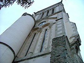 The church tower in Challans