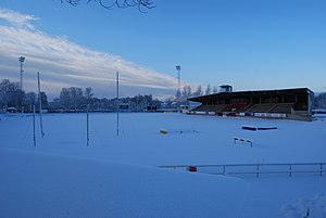 Der Edsborgs IP im Januar 2010