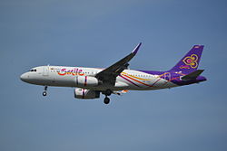 Airbus A320-200 der Thai Smile