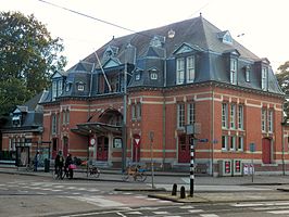 Het Haarlemmermeerstation aan de Amstelveenseweg.