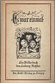 IB 360, L. Richter: Es war einmal. Ein Bilderbuch, Bütten, Edelpappe (1922)