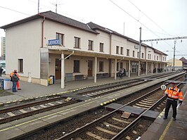 Station Levice in februari 2018