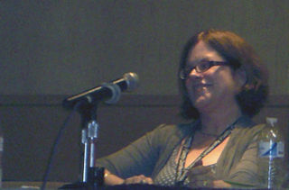 Marly Youmans on a panel of "Poets Who Write Other Genres" at the 2012 West Chester University Poetry Conference