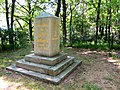 Lutherdenkmal in Niedergurig, einziges Lutherdenkmal in sorbischer Sprache