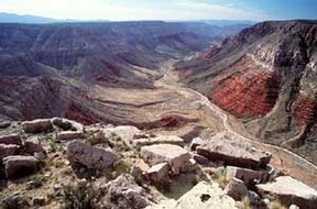 Seitencanyon im National Monument