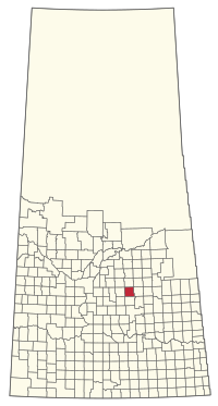 Location of the RM of Leroy No. 339 in Saskatchewan