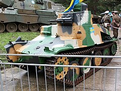 Swedish Strv m/37 tank