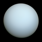 A photo of Uranus taken by Voyager 2.