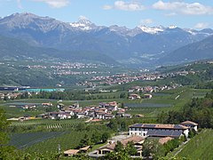 Das mittlere und obere Nonstal mit dem Ilmenkamm im Hintergrund