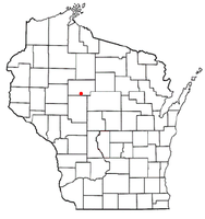 Location of Holway, Wisconsin