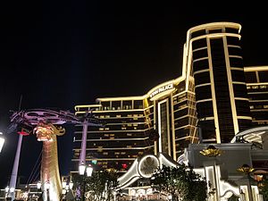 Wynn Palace, a luxury integrated resort from developer Wynn Resorts, located in Macau, China