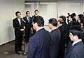 訓示を行う安倍総理