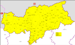 Mappa della diocesi