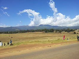 Aberdare Ranges in Nyandarua County