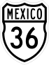 Federal Highway 36 shield