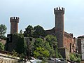 Veduta del castello e delle mura