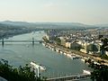 Ungarn, Budapest, Altstadt an der Donau