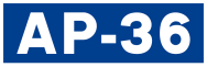 Autopista AP-36 shield}}