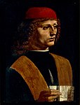 Bildnis eines Musikers (Leonardo da Vinci, ca. 1485–1490)