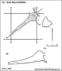 Plan jaskini