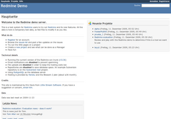 Screenshot demo.redmine.org