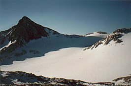 De Schesaplana, gezien vanaf de Mannheimer Hütte