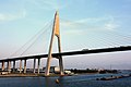Kanchanaphisek-Brücke mündungsnächste Querung des Chao Phraya