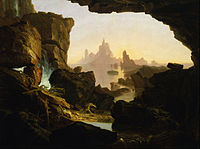 The Subsiding of the Waters of the Deluge (1829), Smithsonian American Art Museum
