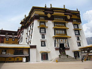 Potala Palace, Lhasa, Tibet, unknown architect, 1649