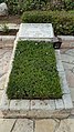 Avshalom Feinberg's grave in the Olei HaGardom section at the military cemetery on Mount Herzl. In May 2009, a shoot from the palm tree that grew from the date kernel in his pocket at the time of his murder was planted near the grave