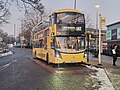 Metroline Manchester Volvo BZL at Parrs Wood in January 2025