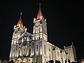 The cathedral at night