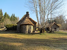 The restored village of Clédat