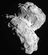 Rosetta uzay aracından görünümü, 22 Ağustos 2014