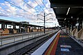 North-east bound view from Platform 1, August 2024