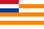 Flagge des Oranje-Freistaates (1854–1902)