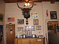 Interior of Fossati's Deli.