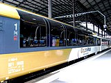 Golden-Pass-Line-Panormawagen der Brünigbahn im Bahnhof Luzern, 2007