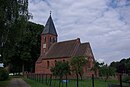 Dorfkirche Ferbitz mit Einfriedung