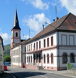 The town hall