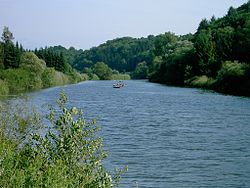 Die Lahn bei Runkel