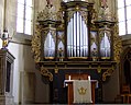 Detail der Orgel im Chor