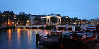 The Magere Brug in Amsterdam