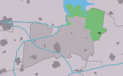 Location in the former Kollumerland municipality